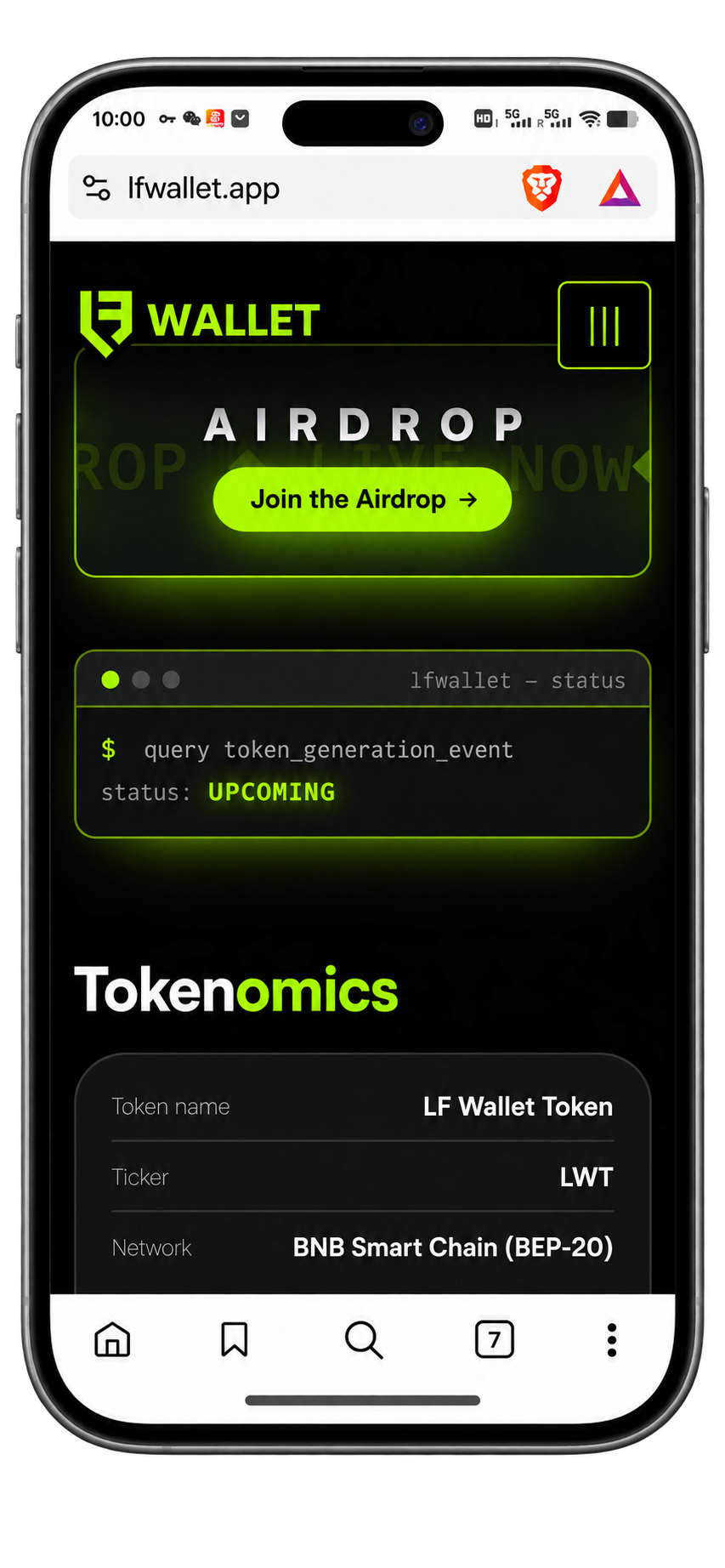 LF Wallet airdrop